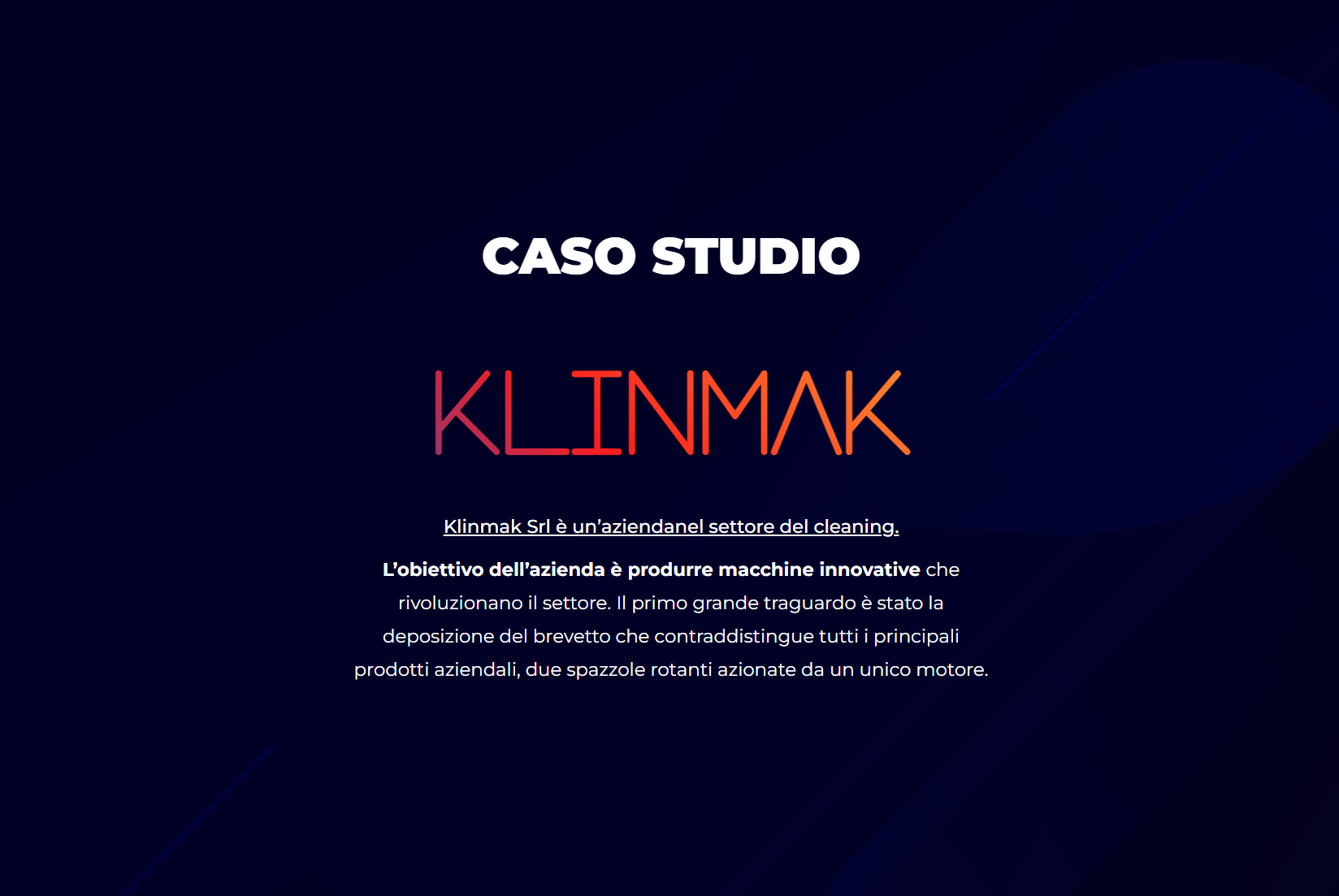 Klinmak diventa case history di VideoAnimate